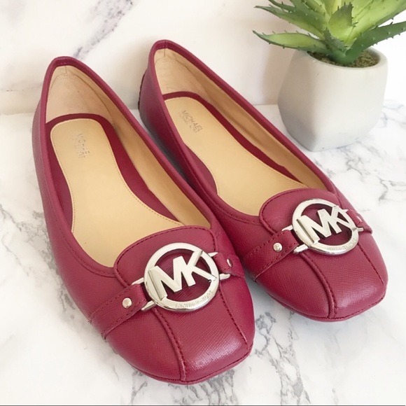 MICHAEL Michael Kors Shoes - Michael Kors | 9 Deep Red Fulton Driving Loafer